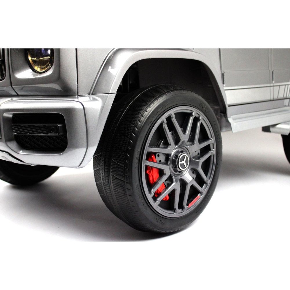 Детский электромобиль Mercedes-Benz G63 (K999KK) серый глянец
