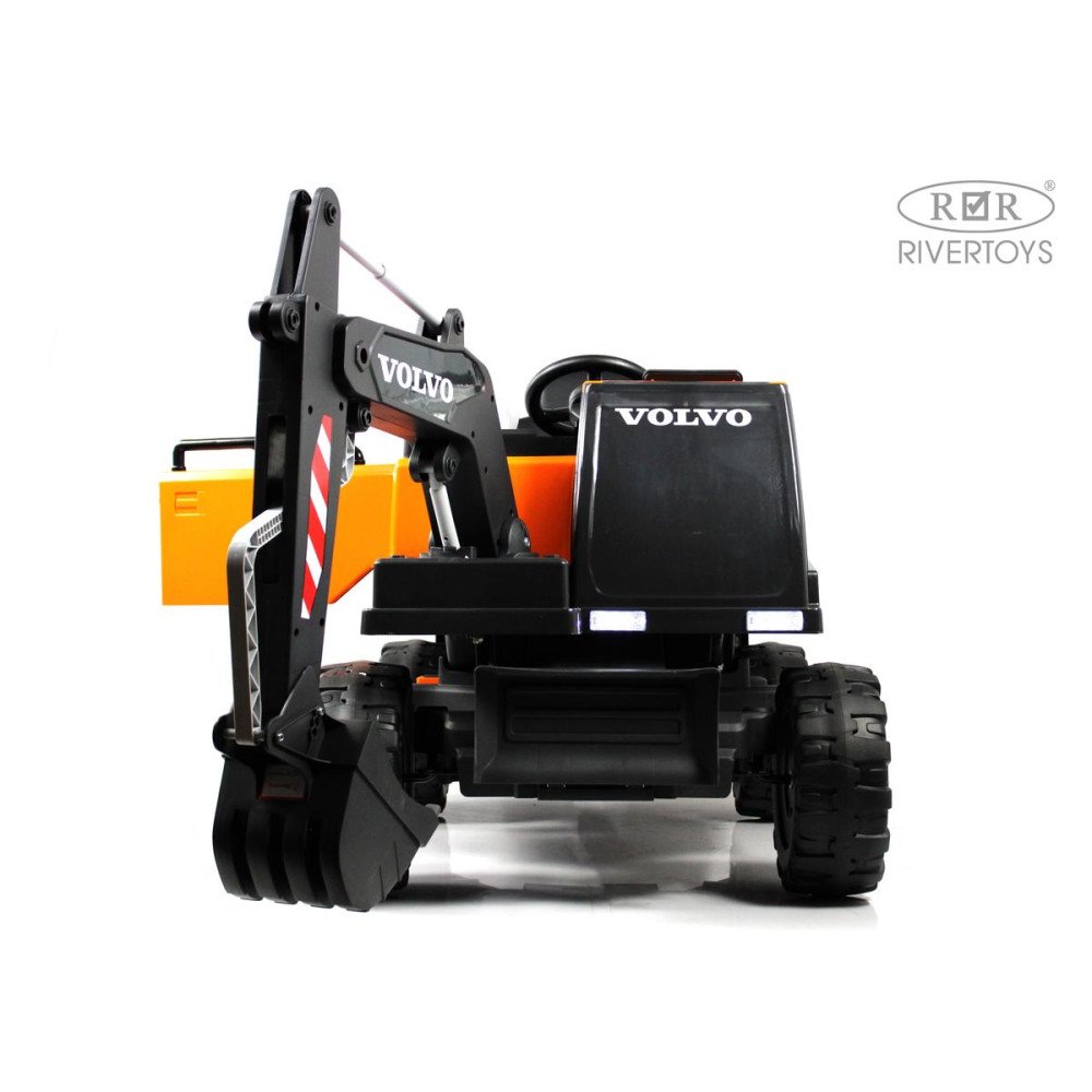Детский экскаватор Volvo (Y444YY) оранжевый