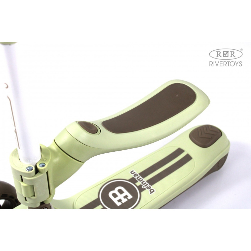 Детский самокат HB-818S зеленый