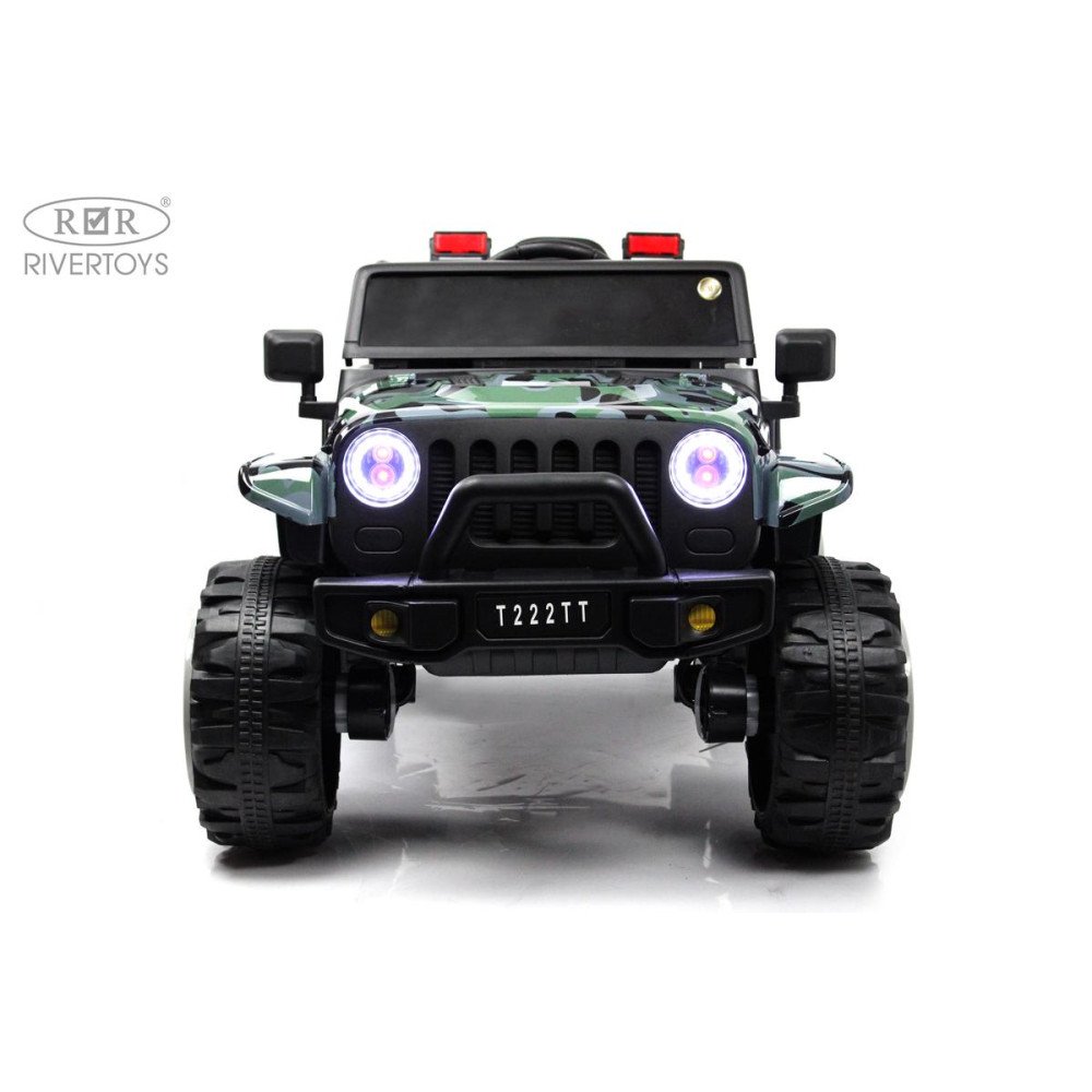 Детский электромобиль Jeep Wrangler T222TT 4WD камуфляж