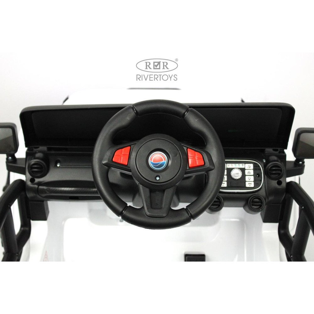 Полноприводная детская машина Jeep Wrangler T222TT 4WD белый