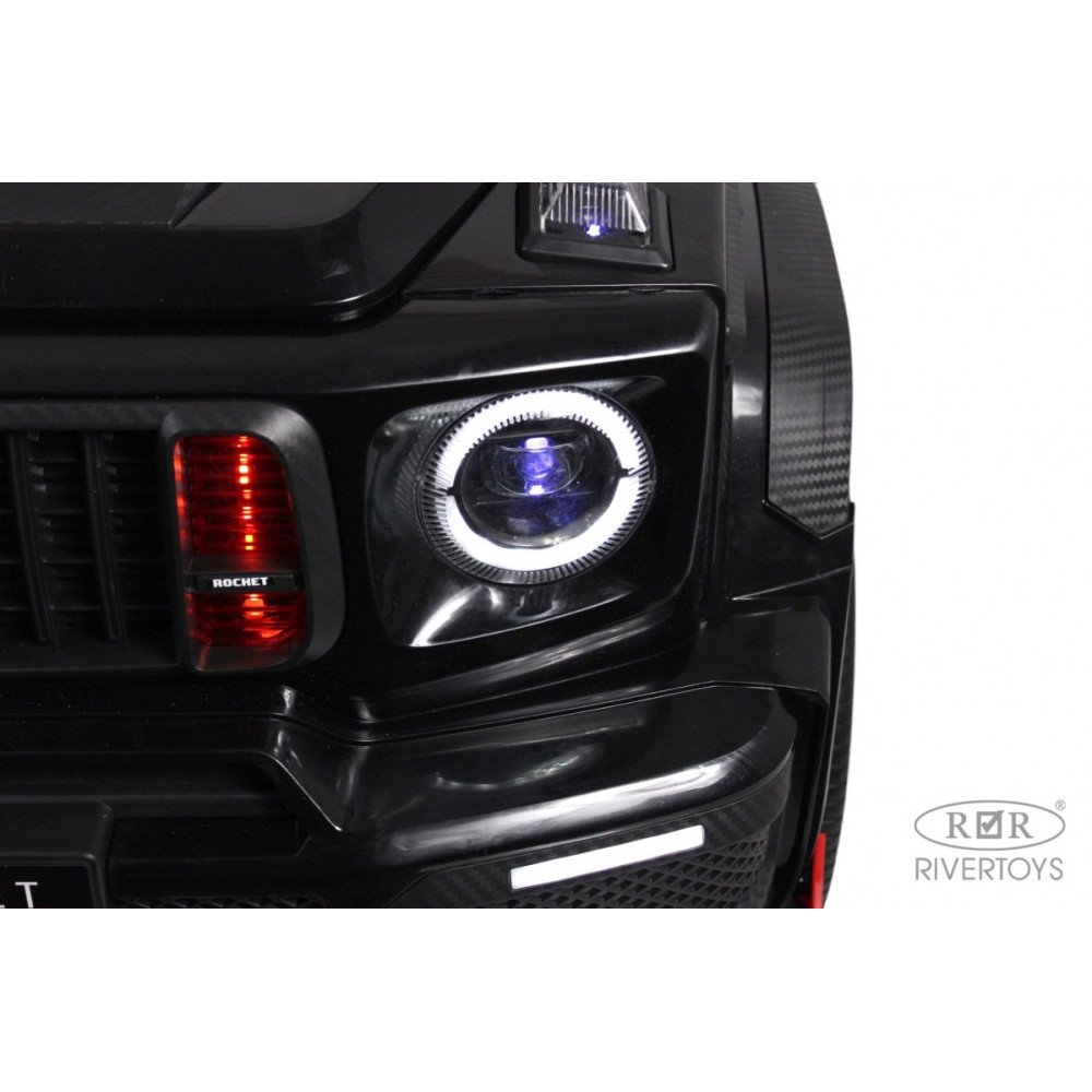 Двухместный электромобиль Mercedes-Benz Brabus Z888ZZ черный