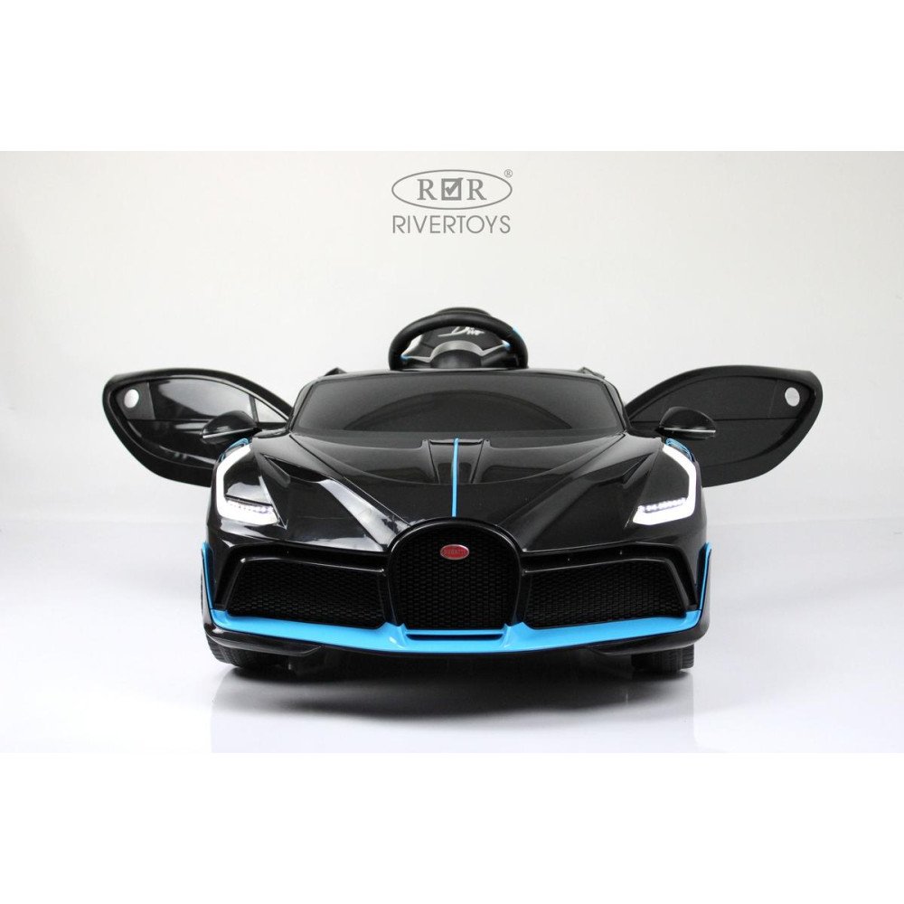 Детский электромобиль Bugatti Divo (HL338) черный