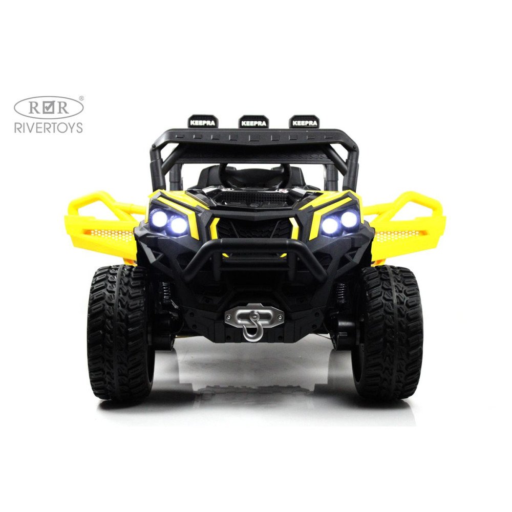 Детский электромобиль Buggy C111CC-B желтый