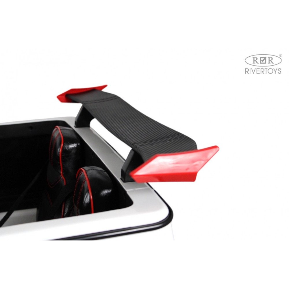 Детский автомобиль Mercedes-Benz Brabus Z888ZZ белый