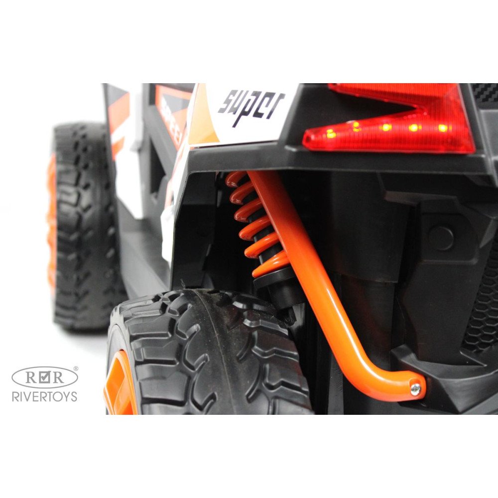 Детский электромобиль багги F888FF-A оранжевый