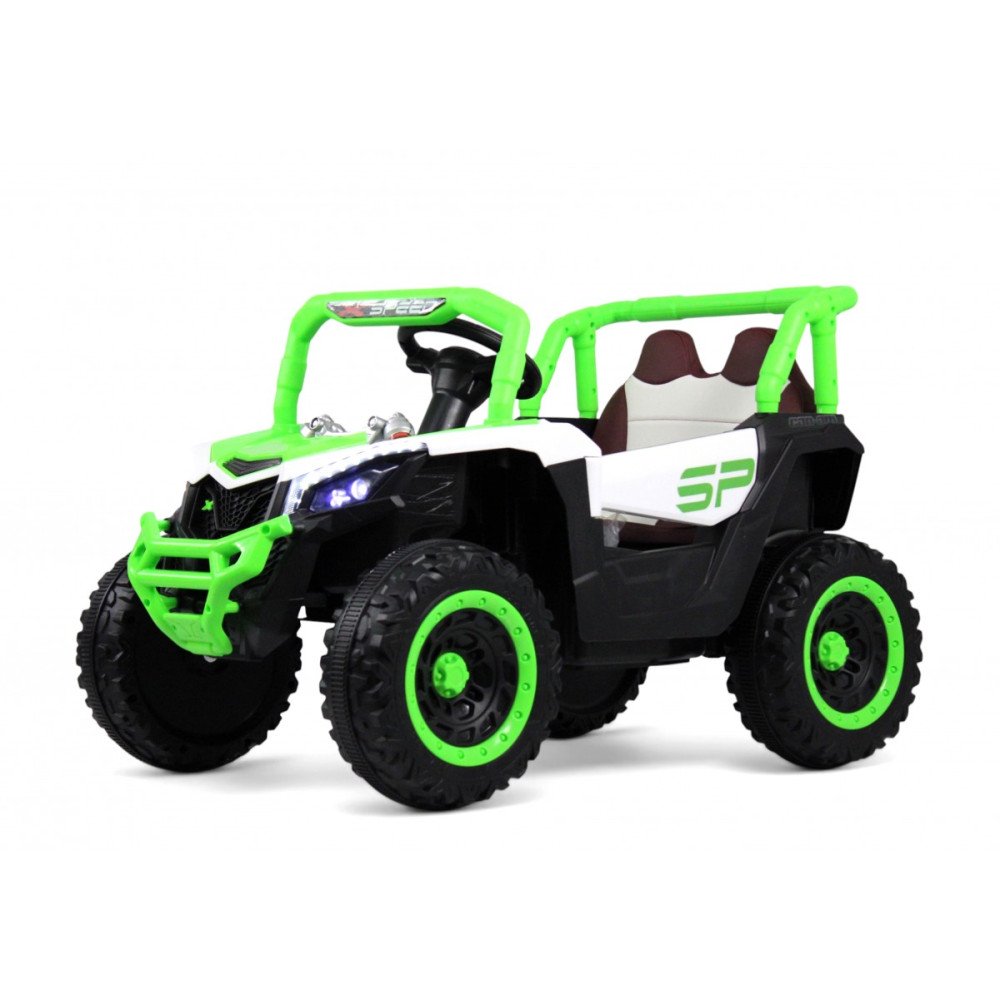 Детский электромобиль М303БХ зеленый (RiverToys)