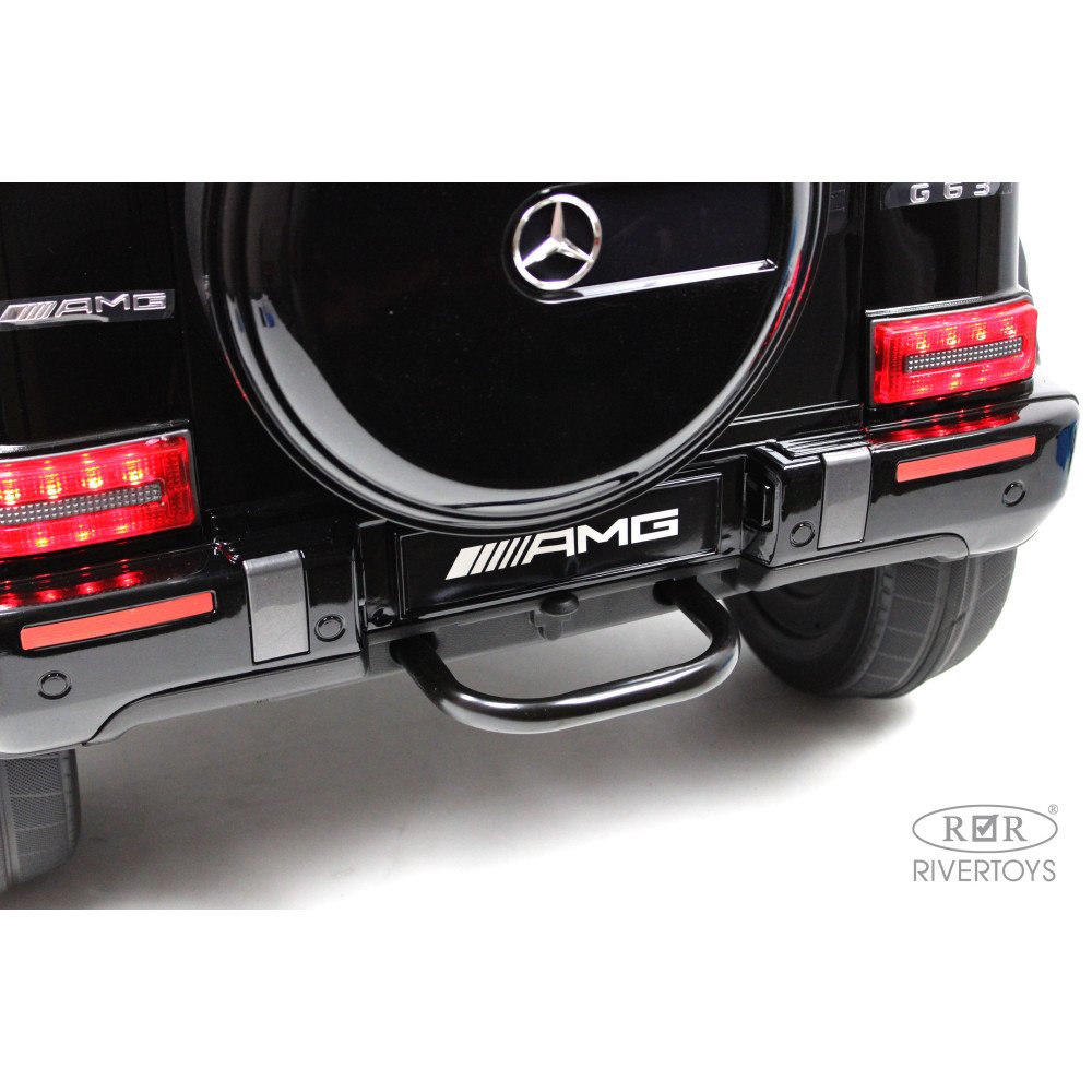 Детский электромобиль Mercedes-Benz G63 4WD (K999KK) черный глянец