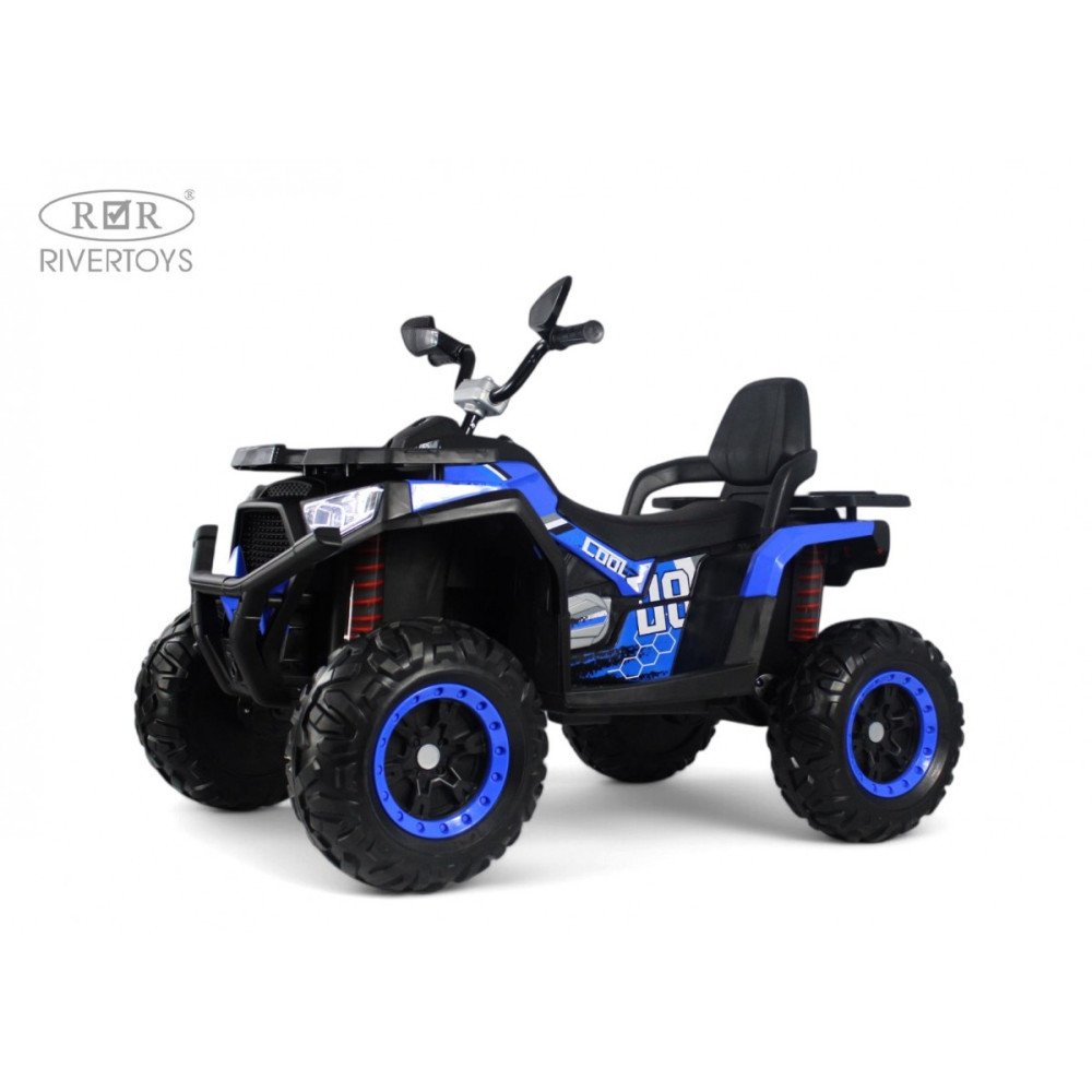 Детский квадроцикл K001AM синий, 4WD