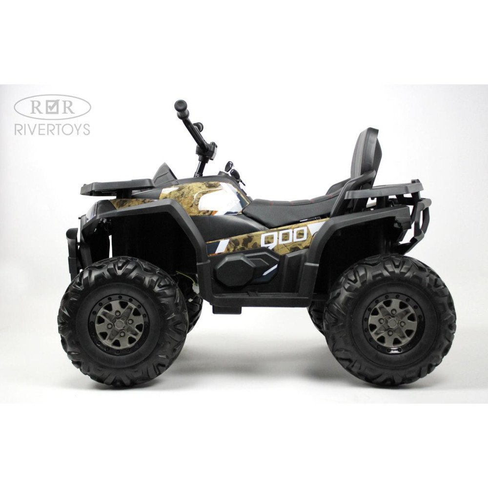 Детский электроквадроцикл H999HH камуфляж, полноприводный, с пультом