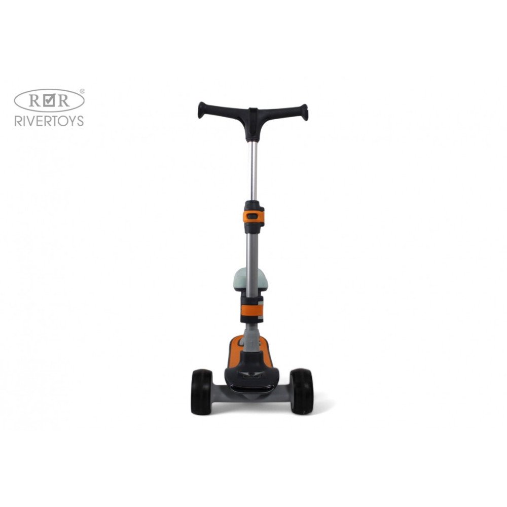 Самокат-беговел HB-009 графитовый