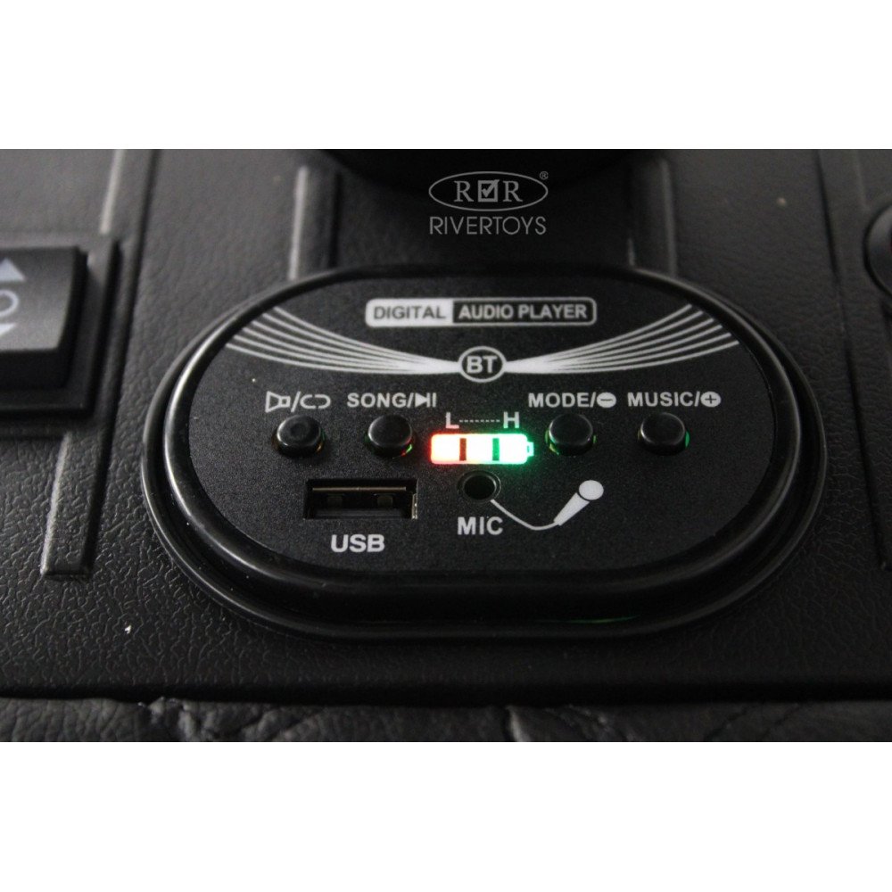 Детская машина с крышей G009GG черная