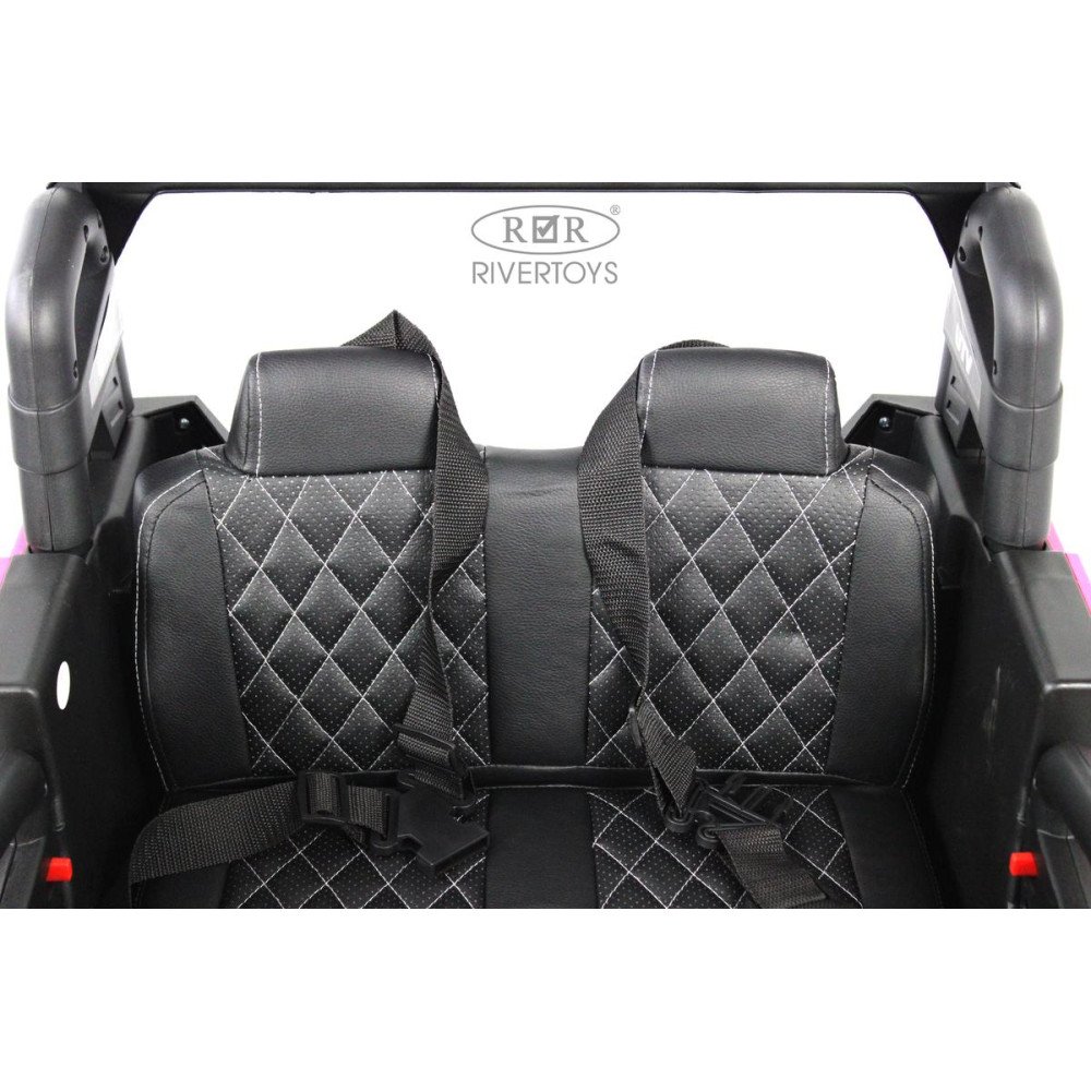 Электромобиль багги C111CC темно-розовый