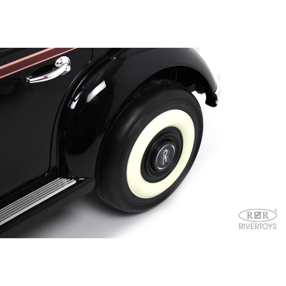 Детская машина Rolls-Royce (E444EE) черный глянец