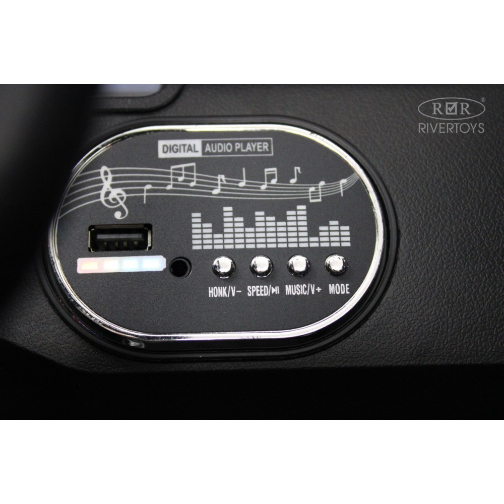 Детский электромобиль Mercedes-AMG G63 4WD (G333GG) серый