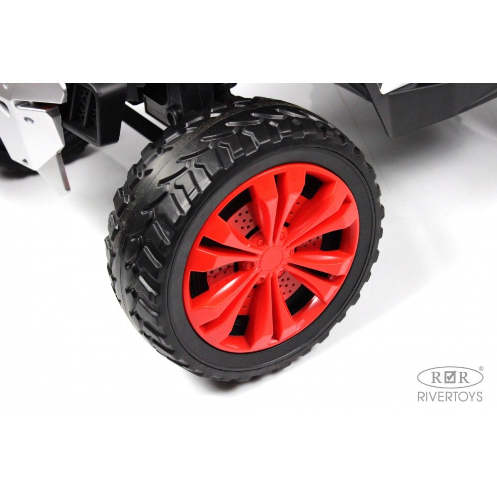 Электромобиль F888FF 4WD красный