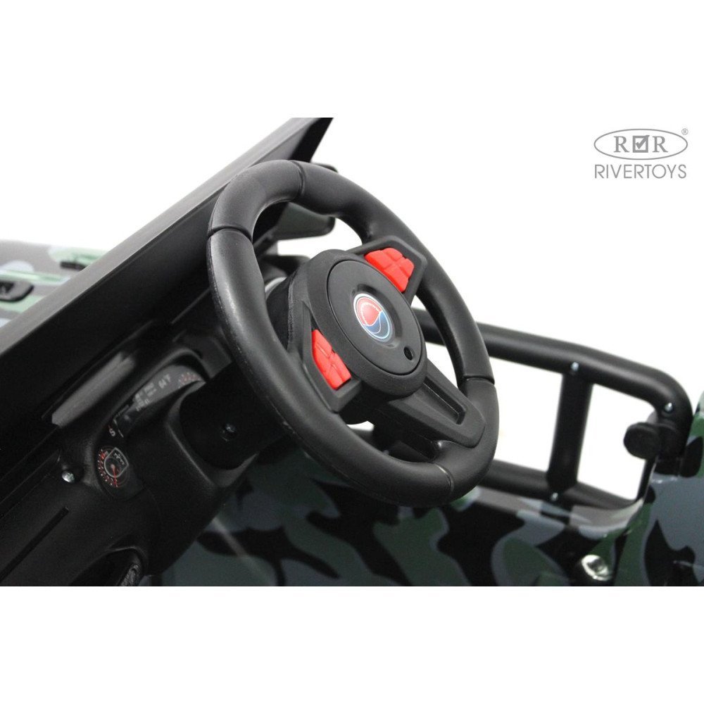 Детский электромобиль Jeep Wrangler T222TT 4WD камуфляж
