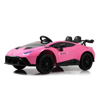 Детский Lamborghini Huracán STO (E888EE) розовый