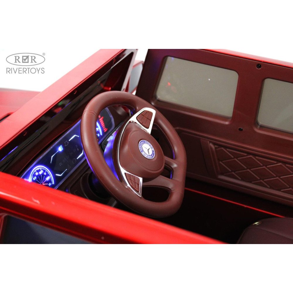 Электромобиль Гелендваген Mercedes-Benz G65 (E111EE) красный глянец