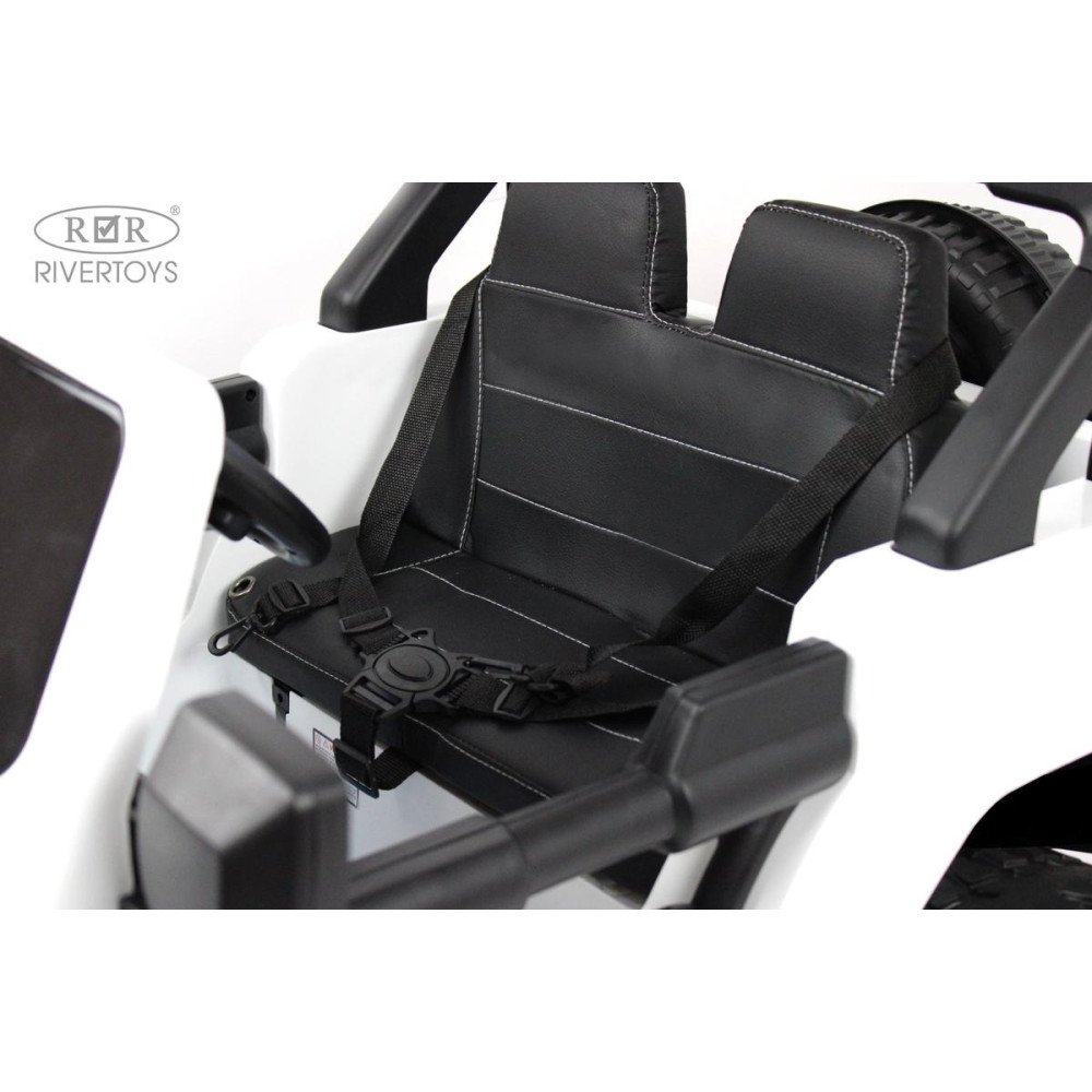 Детский полноприводный джип Jeep Rubicon X004XX белый