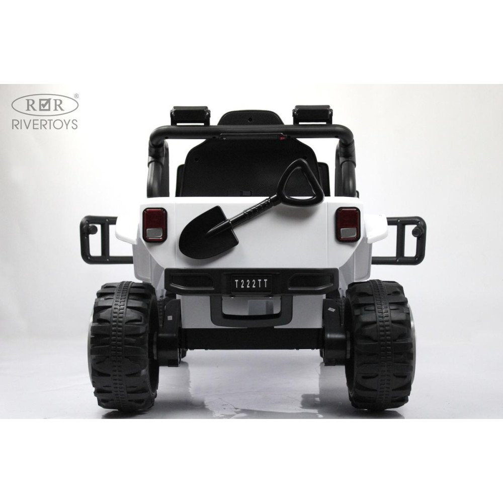 Полноприводная детская машина Jeep Wrangler T222TT 4WD белый