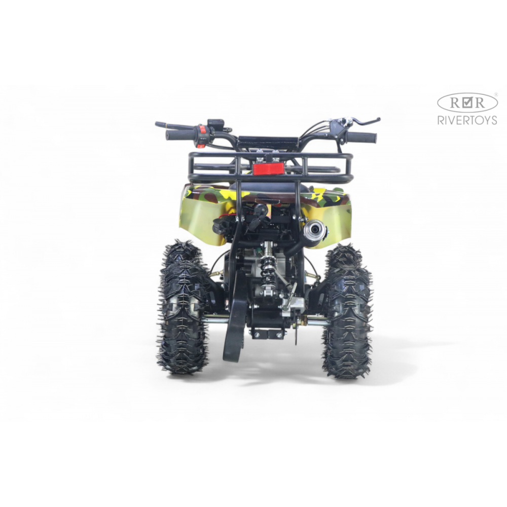 Детский квадроцикл TIGER желтый камуфляж