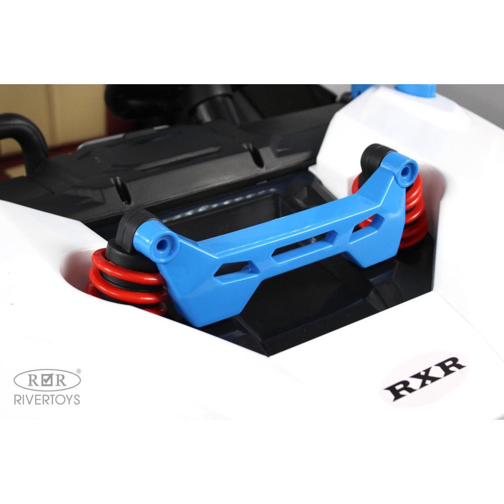 Детский электромобиль багги E001EE бело-синий