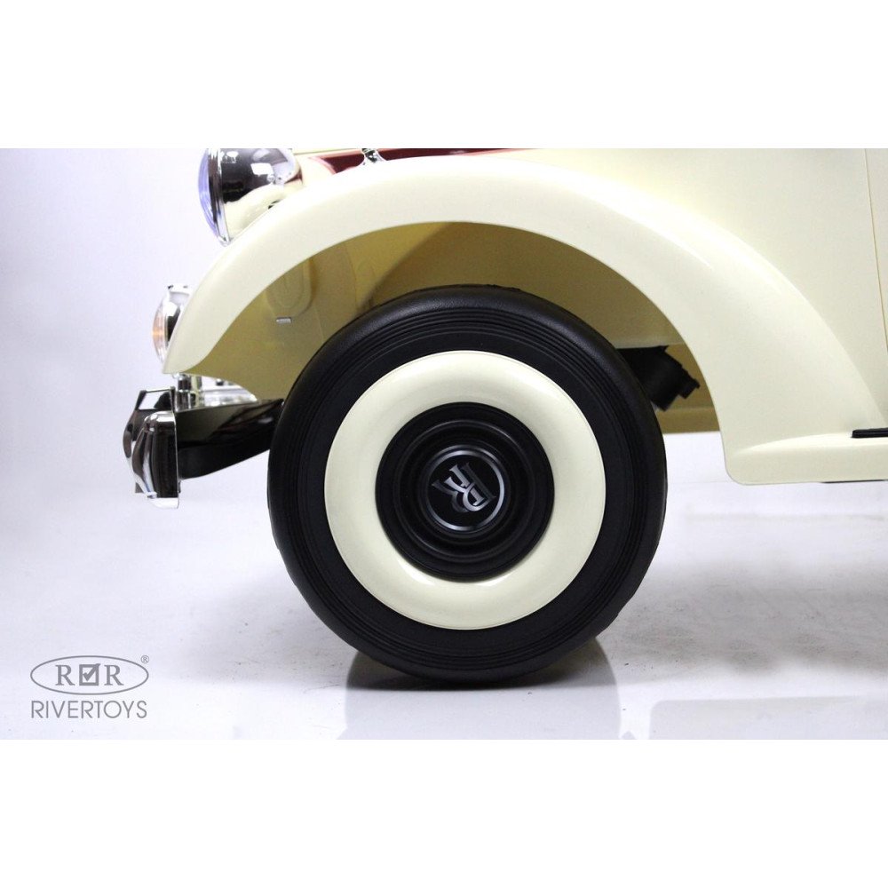 Электромобиль Rolls-Royce (E444EE) бежевый, с пультом