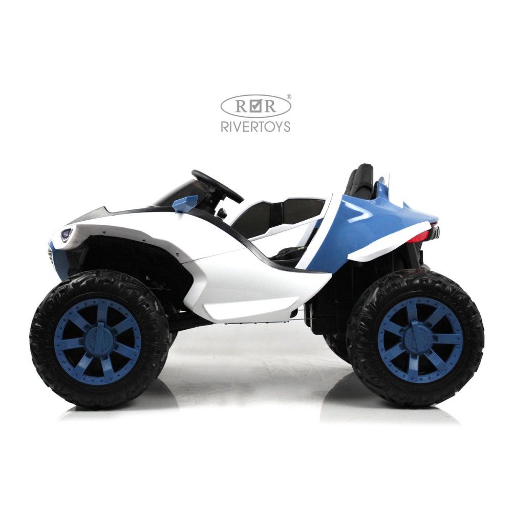 Детский электромобиль BMW K888AM синий