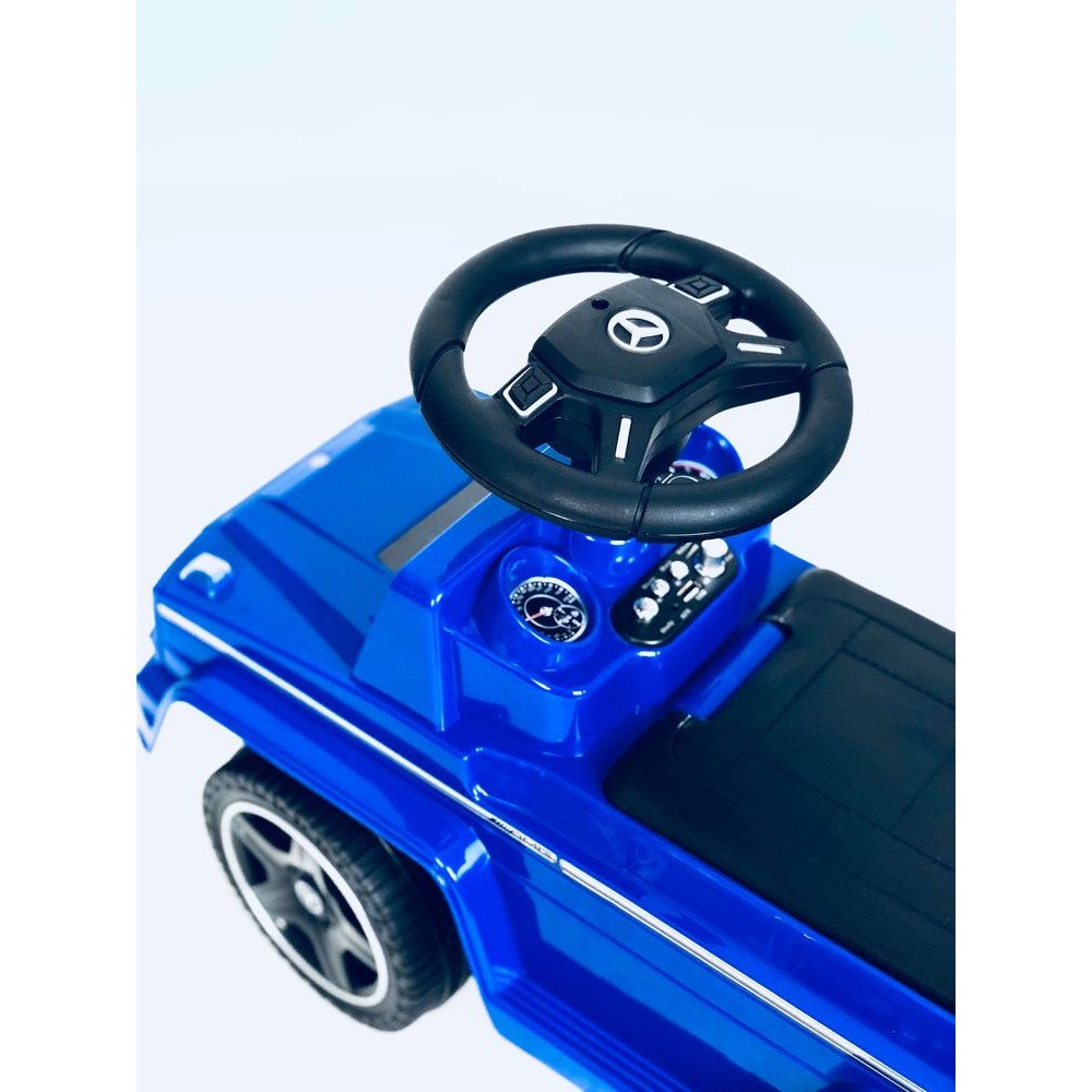 Детский толокар Mercedes JQ663 (G63) синий (RiverToys)