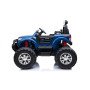 Детский электромобиль Ford Monster Truck(DK-MT550) синий глянец, полноприводный, с пультом