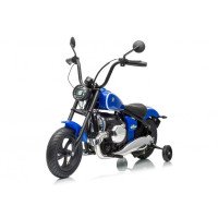 Детский электромотоцикл BMW R18 (A777AA-NEW) синий (RiverToys)