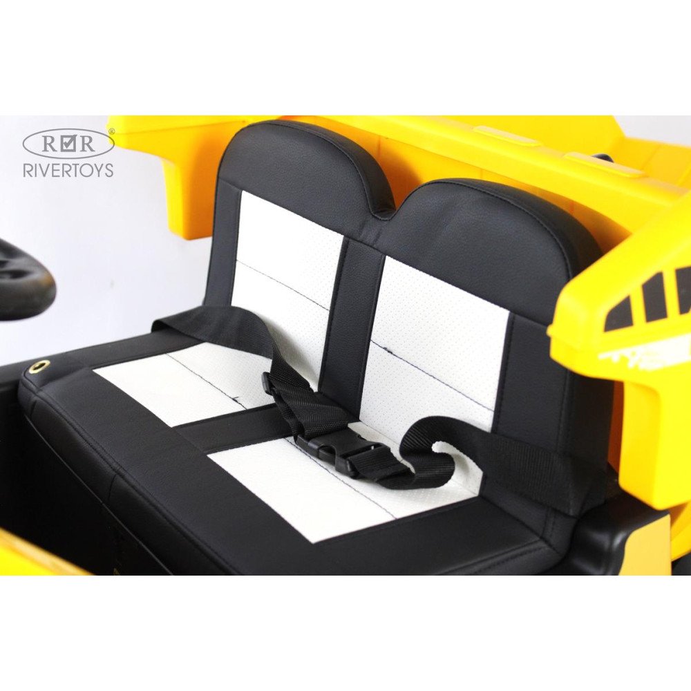 Детский электромобиль самосвал K111AM жёлтый