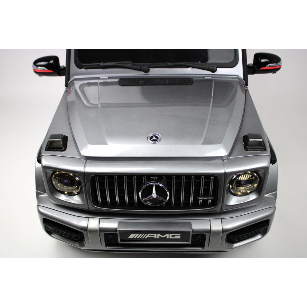 Детский электромобиль Mercedes-Benz G63 (K999KK) серый глянец