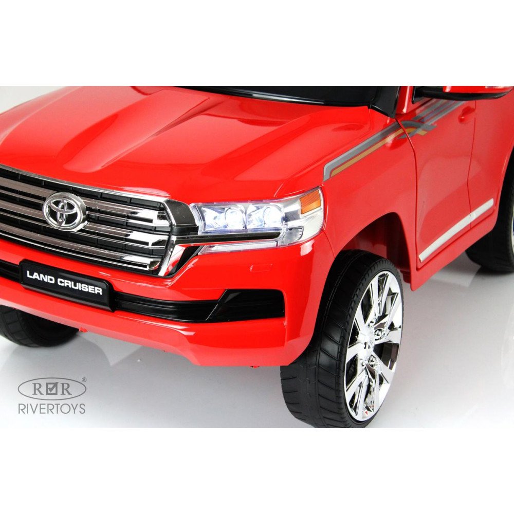 Электромобиль Toyota Land Cruiser 200 (JJ2022) красный глянец