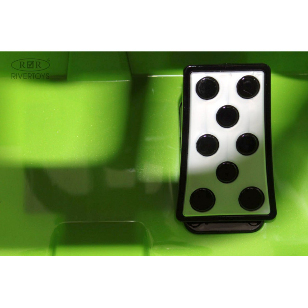 Детский электромобиль Mercedes-Benz Brabus Z999ZZ зеленый