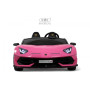 Детский электромобиль Lamborghini Aventador SVJ (A111MP) розовый