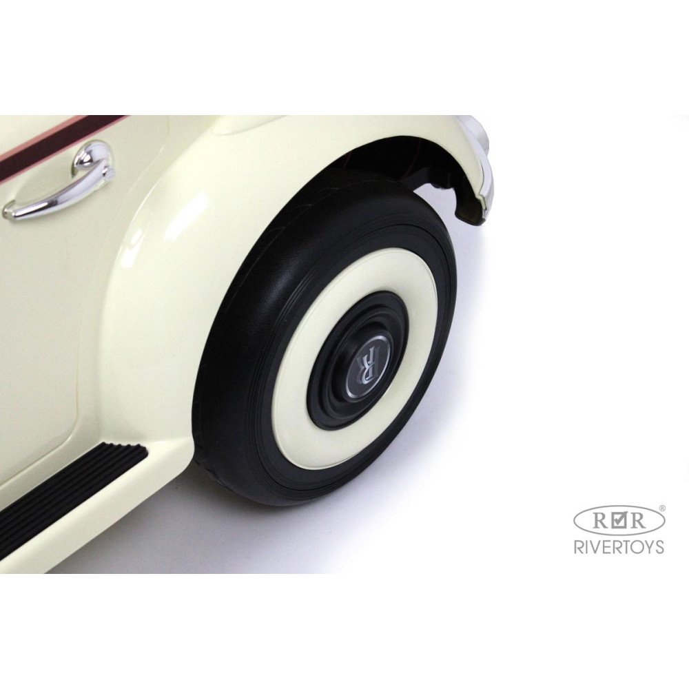 Электромобиль Rolls-Royce (E444EE) бежевый, с пультом