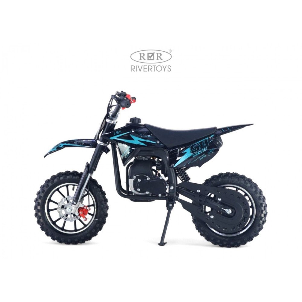 Детский мотоцикл ARTY синий, бензиновый