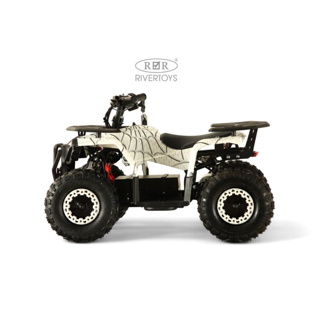 Детский квадроцикл MIKA LUX белый Spider, двигатель: 1000W/36V