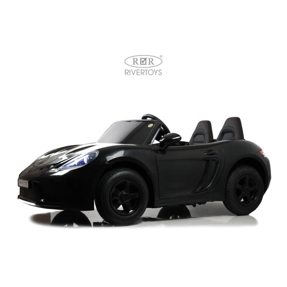Детский электромобиль T911TT черный Porshe Cayman
