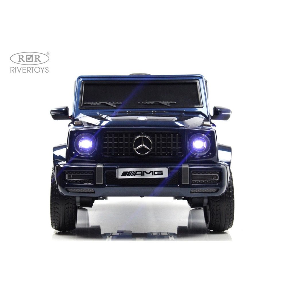Детский электромобиль Mercedes-AMG G63 4WD (G333GG) синий глянец