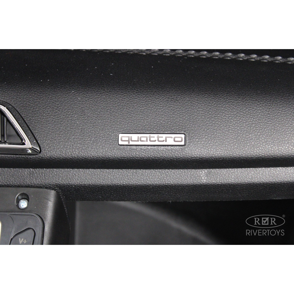 Большой детский электромобиль AUDI R8 (M333MM) желтый