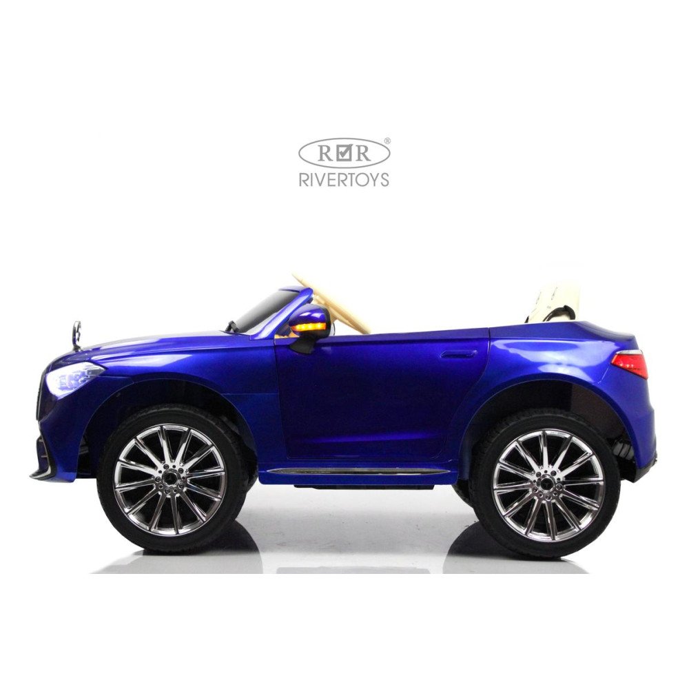 Детская машина Mercedes-Benz М333БХ синий глянец, полный привод