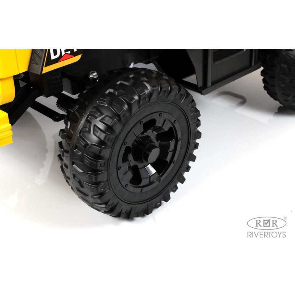 Детский электромобиль самосвал K111AM жёлтый