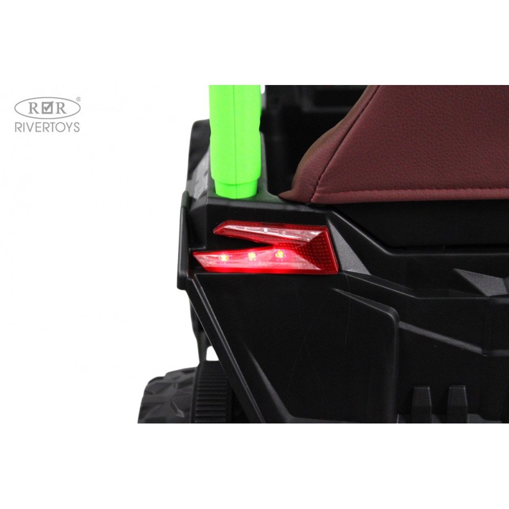 Детский электромобиль М303БХ зеленый (RiverToys)