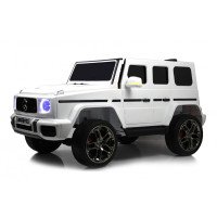 Электромобиль Mercedes-AMG G63 (G111GG) 24V белый, полный привод