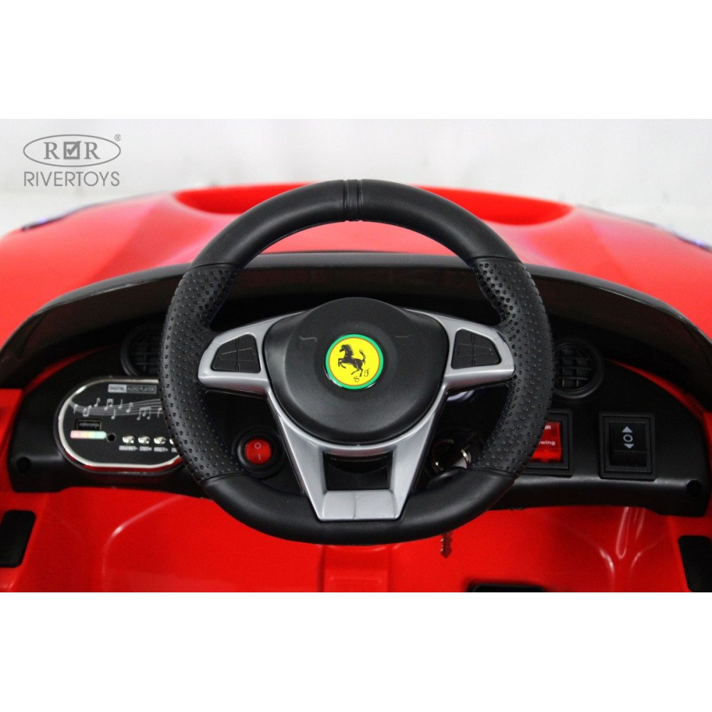 Детский электромобиль Ferrari X009XX красный