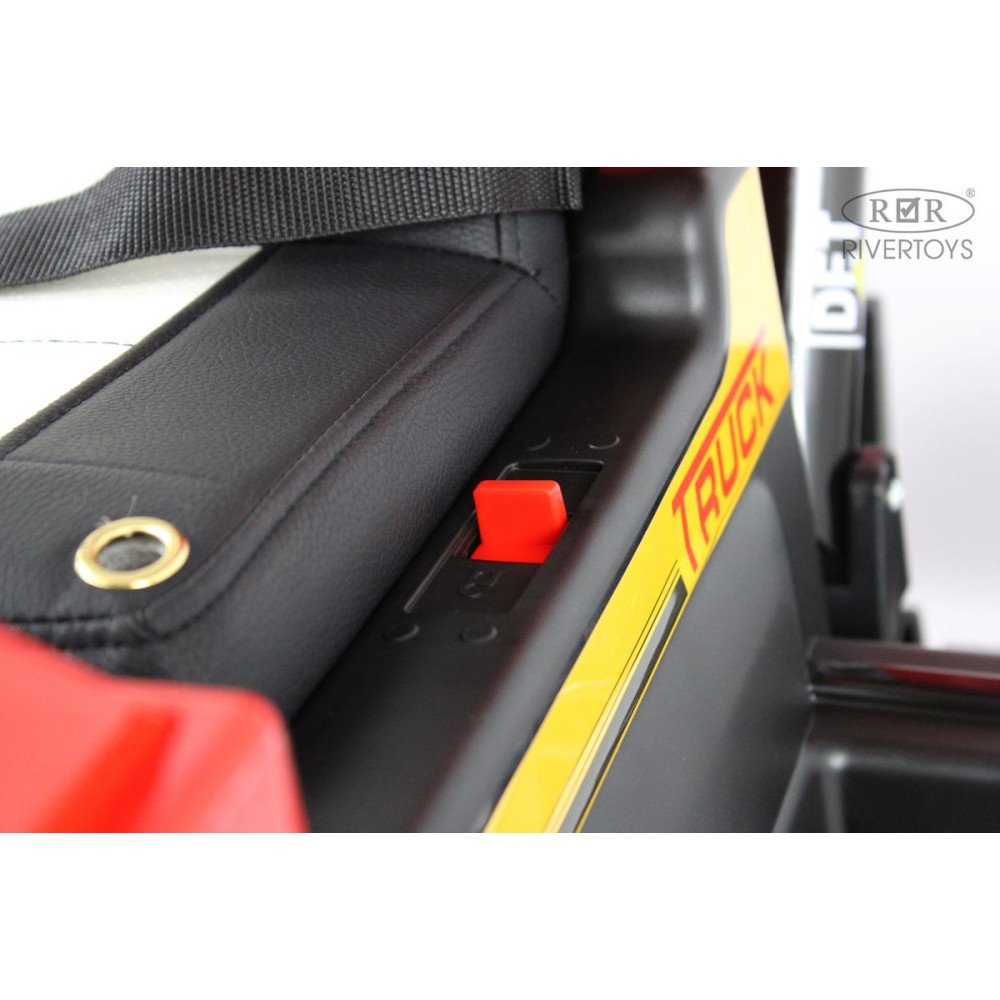 Детский электромобиль самосвал K111AM красный