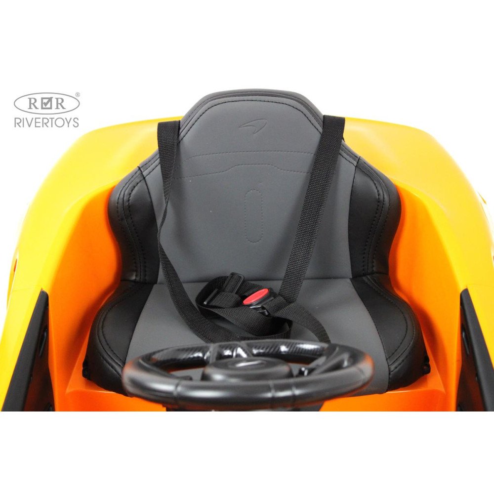 Детская машина McLaren Artura (P888BP) оранжевый, двери открываются вверх, есть пульт ДУ